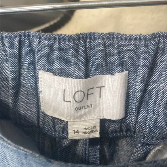 LOFT Denim Blue Shorts - Picture 2 of 3